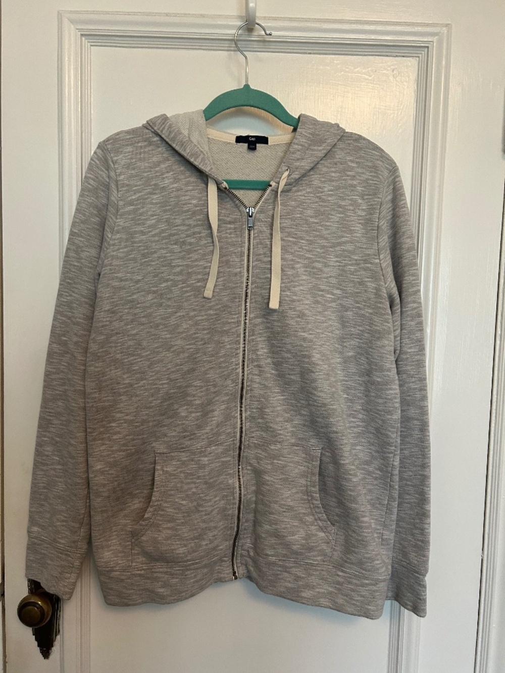 Gap Heathered Gray Hoodie Size Large